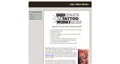 Desktop Screenshot of indytattooworks.com