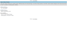 Tablet Screenshot of indytattooworks.com